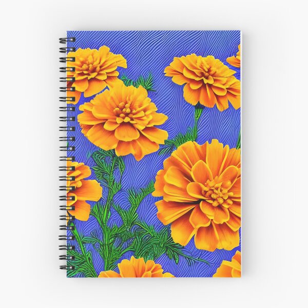 Item preview, Marigold flowers background designed and sold by gramizzia.