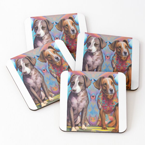 Item preview,    Three Headed Dog Stickers designed and sold by SociableAnimals.