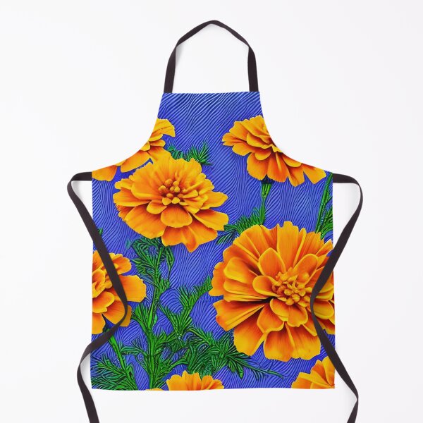 Item preview, Marigold flowers background designed and sold by gramizzia.