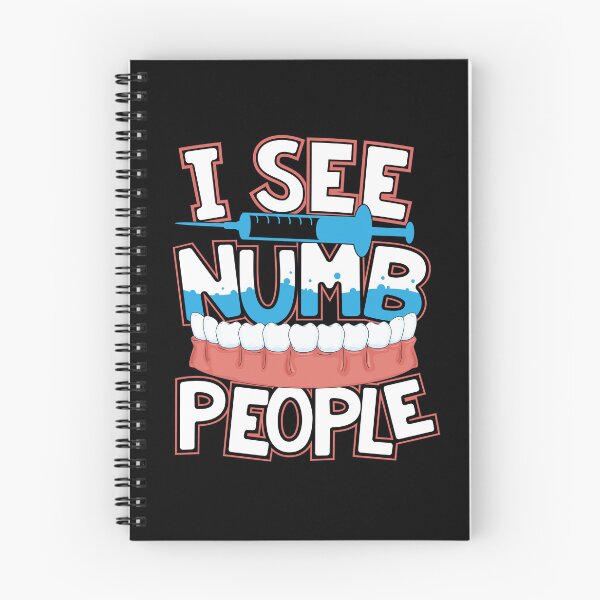 Item preview, Funny Dentist Dental Hygienist I See Numb People designed and sold by Crush Retro®.