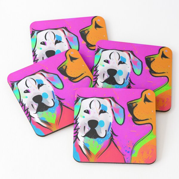 Item preview,    Three Headed Dog Stickers designed and sold by SociableAnimals.