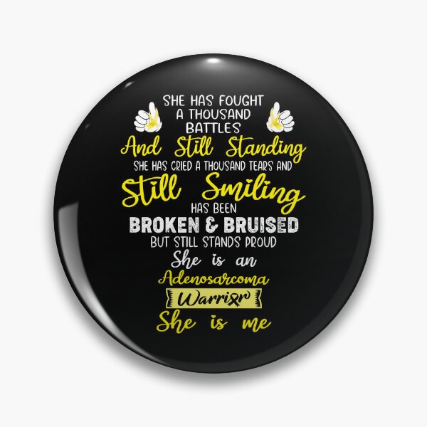 Item preview, Adenosarcoma Warrior SHE IS ME - Support Adenosarcoma Fighter Gifts designed and sold by Berriosly.