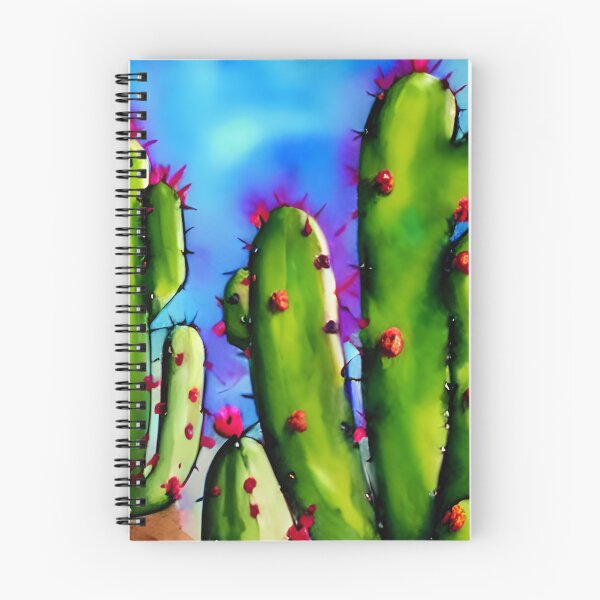 Artikelvorschau, Kaktus-Kunst, Kaktus-Aquarell-Kunst entworfen und verkauft von viewgraphics.