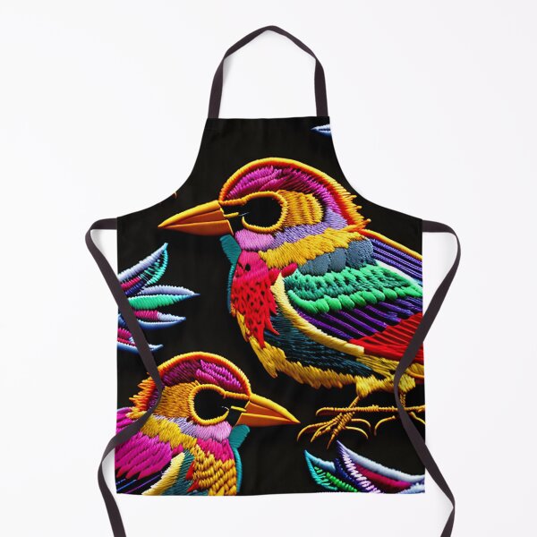 Item preview, "...Everybirdy golder birds_Embroidered Pattern...03_S60" designed and sold by CreArtorium.