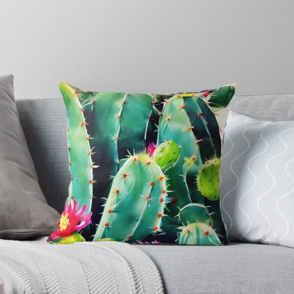 Aperçu de l'œuvre Art de cactus, aquarelle de cactus créée et vendue par viewgraphics.