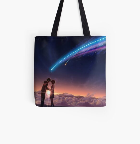 Kimi no na wa / Tu nombre Bolsa estampada de tela