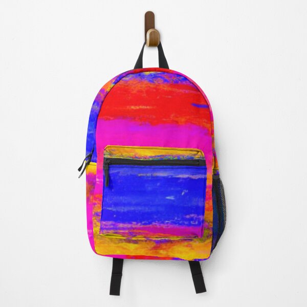 Item preview, Vivid Yellow Blue and Pink Abstract designed and sold by calibrit.