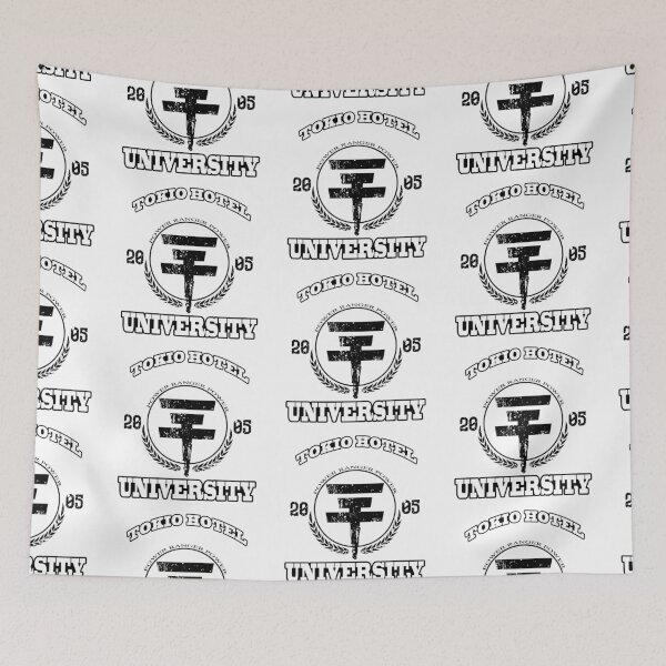 Item preview, Tokio Hotel University | BLACK TEXT designed and sold by Nobodysart.