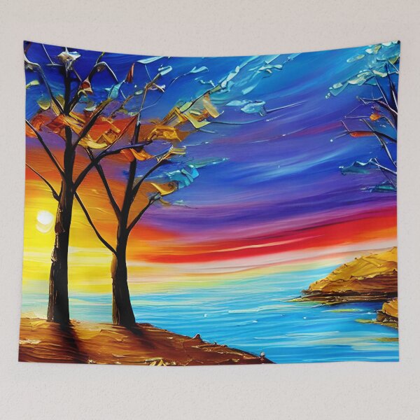 Item preview, Sunrise Art , Natural Scenery Art designed and sold by viewgraphics.
