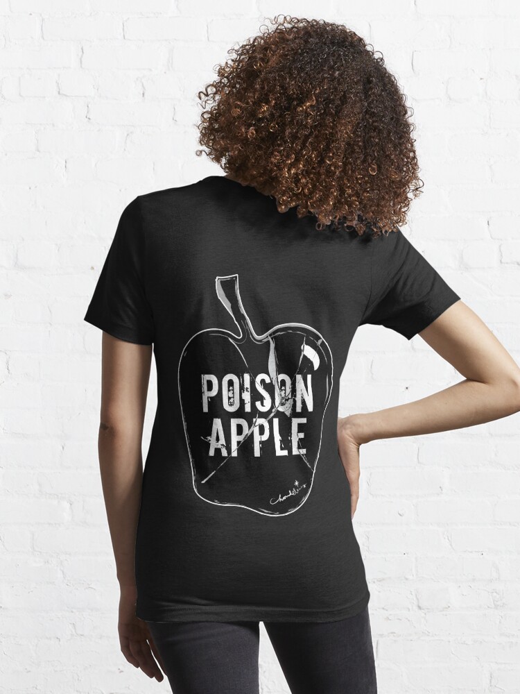 Alternate view of POISON APPLE BLACK Essential T-Shirt