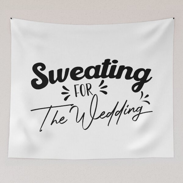Item preview, Sweating For The Wedding designed and sold by MouDantArts.