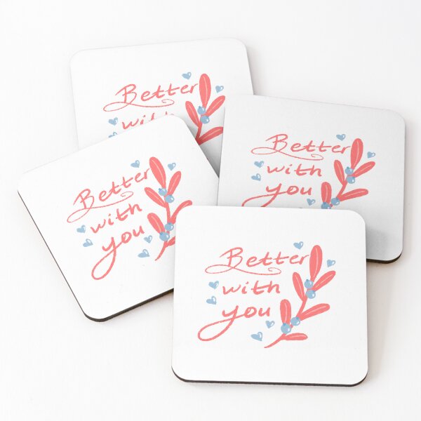 Item preview, Better with you designed and sold by pinkyfish1010.