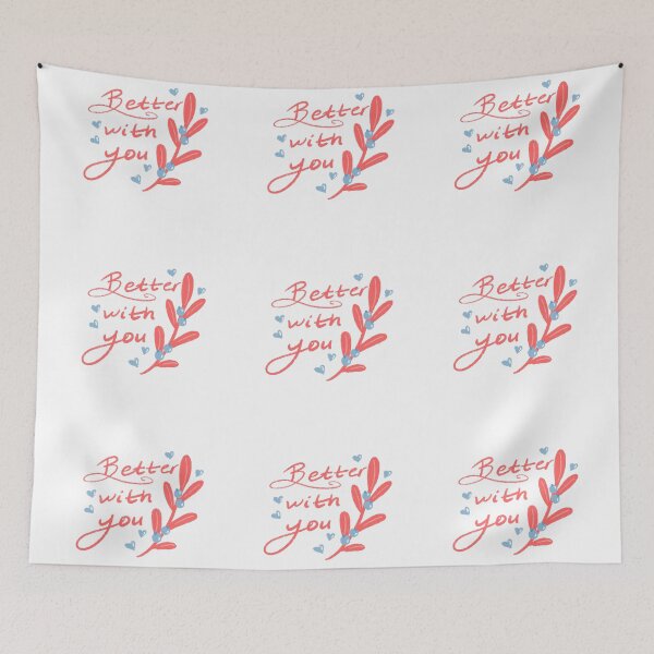 Item preview, Better with you designed and sold by pinkyfish1010.