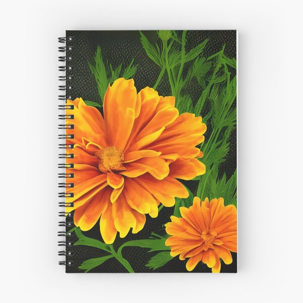 Item preview, Marigold flowers background designed and sold by gramizzia.