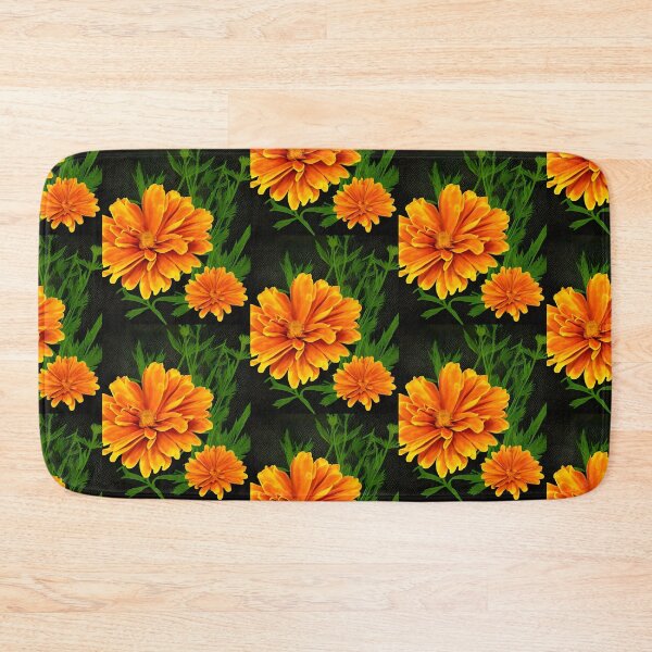 Item preview, Marigold flowers background designed and sold by gramizzia.