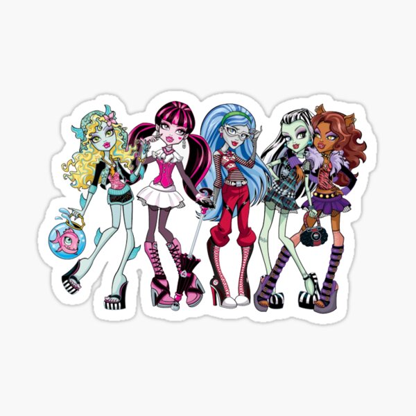 Monster High Ghoulia Yelps Sticker for Sale by Peeshes