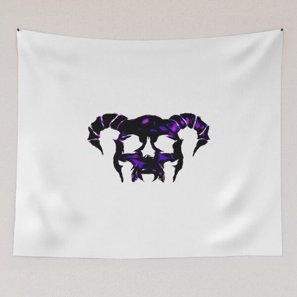Item preview, purple horned skull designed and sold by mysteriosupafan.