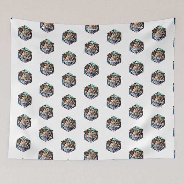 Item preview, A Court of Fey and Flowers D20 Dice Design designed and sold by GrippersForGod.