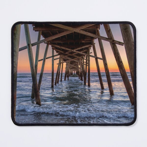 Item preview, Winter Sunset at the Pier designed and sold by LucyPogosian.