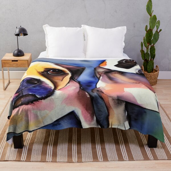 Artikelvorschau, Hunde-Aquarell-Kunst entworfen und verkauft von viewgraphics.