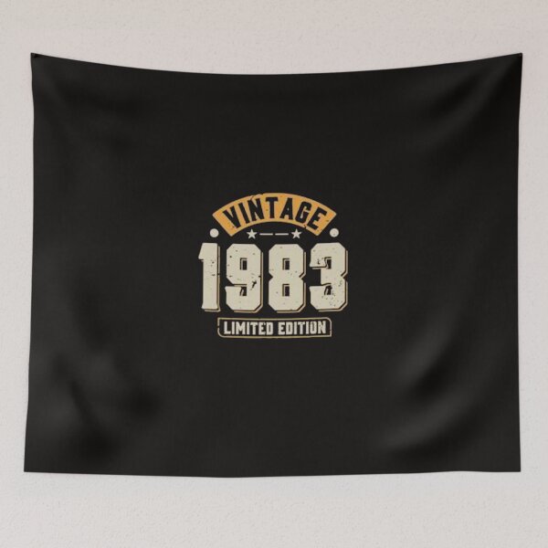 Item preview, vintage, 1983 & collection, 80's, 1980's, vintage 83, rare, 40th birthday gift, vintage 83 shirt, retro, vintage 1983 shirt designed and sold by Sophistical.