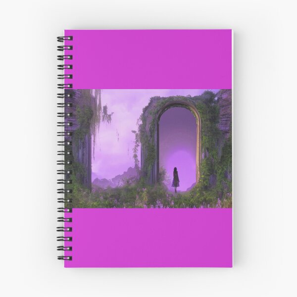 Item preview, Mujer en Fae Portal en Ciudad en Ruinas designed and sold by SyphaTechno.