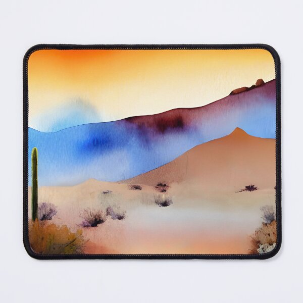 Item preview, Desert Watercolor Art designed and sold by viewgraphics.