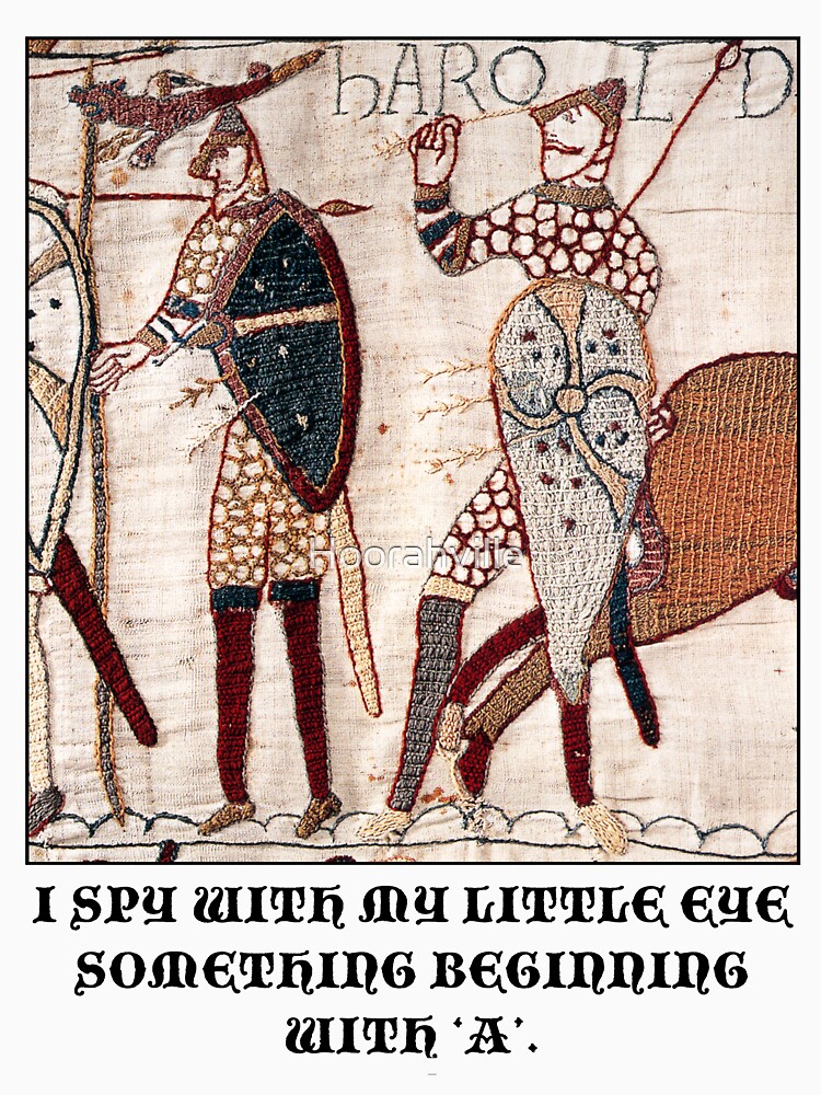  bayeux tapestry i spy with my little eye something beginning with a