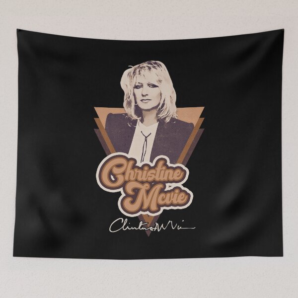 Item preview, Christine McVie Perfect Singer R.I.P Signature Retro 80s 90s Vintage Rock Pop Music designed and sold by RonZimmerman.