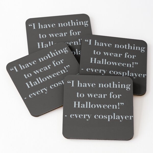 Artikelvorschau, Ich habe nichts zum Anziehen! (Sagt der Cosplayer) entworfen und verkauft von A-Little-Nerdy.