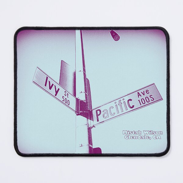 Item preview, Ivy Street & Pacific Avenue, Lavender Sour Patch, Glendale, CA designed and sold by The Street Sign Store.
