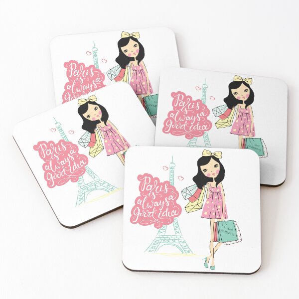 Item preview, Shopping in Paris - always a good idea! designed and sold by Violet Grant.
