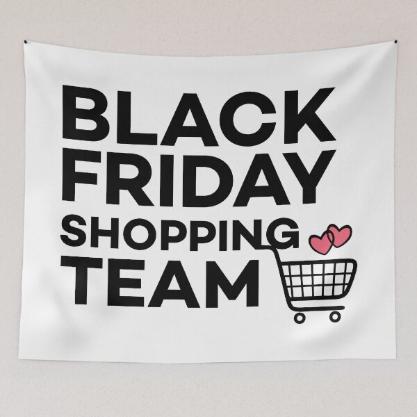 Item preview, Black Friday Shopping Team designed and sold by Jessica Rani.