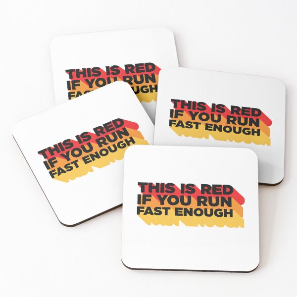 Item preview, This Is Red If You Run Fast Enough T-Shirt | Pixelgrafiks designed and sold by PixelGrafiks.