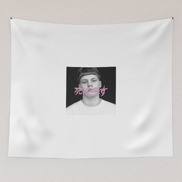 Item preview, Yung Lean sad handwritten japanese  designed and sold by leijonatar.
