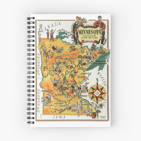 Item preview, Minnesota Map designed and sold by Gestreift.