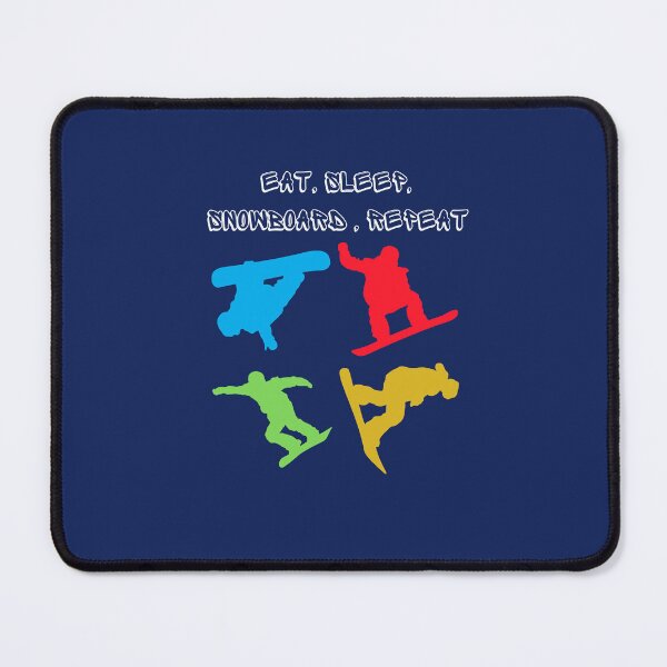 Item preview, Eat sleep snowboard repeat, snowboarding design designed and sold by t1n3333.