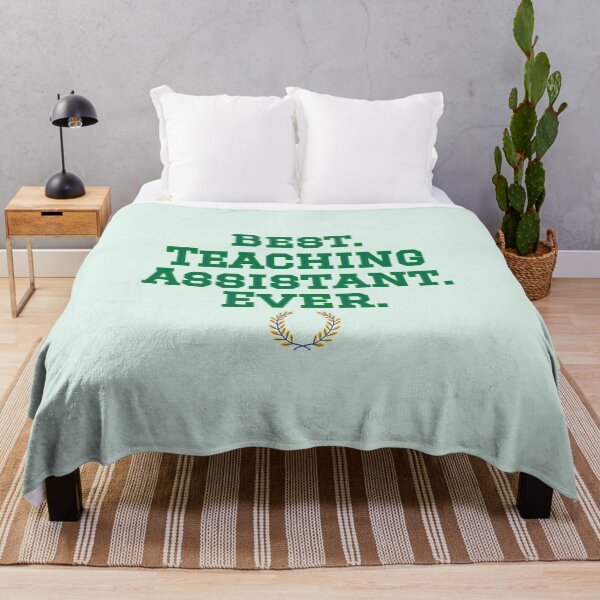 Item preview, Best Teaching Assistant TA green designed and sold by cmd-art.