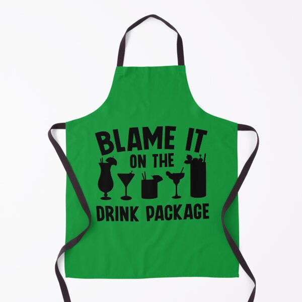 Item preview, Blame It On The Drink Package. Funny Cruise Quote, Vacation Quote, Family Cruise designed and sold by DesignHouse07.