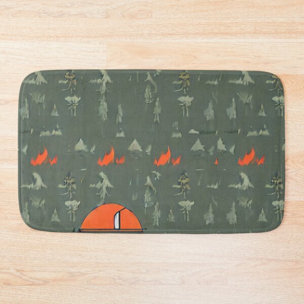 Item preview, camping  camouflage pattern designed and sold by Alchemytshirts.