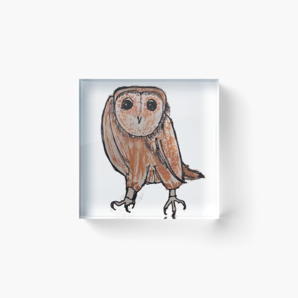 Item preview, Melanistic Barn Owl designed and sold by whatnick.