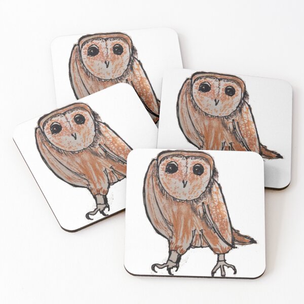 Item preview, Melanistic Barn Owl designed and sold by whatnick.