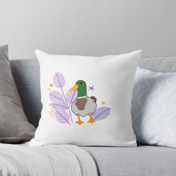 Item preview, Mallard Duck with Leaves designed and sold by aymeigh.