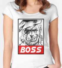 Boss Women's Fitted Scoop T-Shirt
