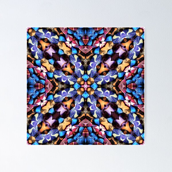 Item preview, Swirlie Whirlie Kaleidoscopie (pattern) designed and sold by Yampimon.
