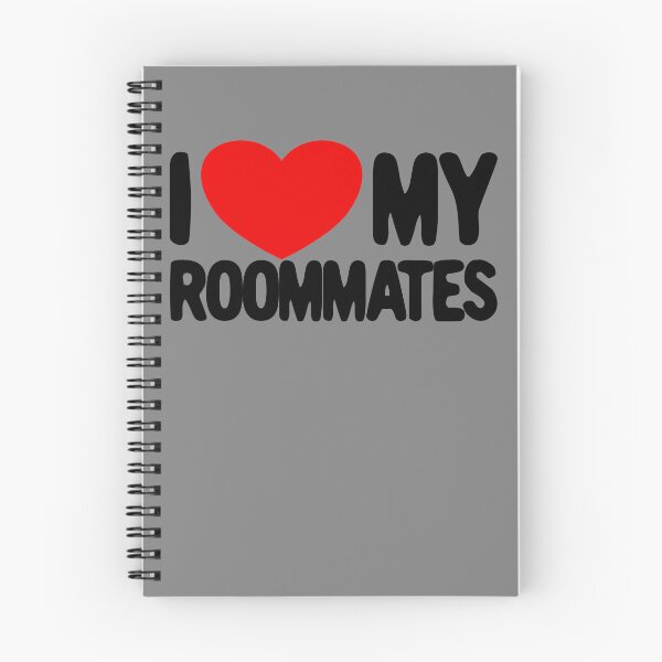 Item preview, I Love My Roommates Red Heart I Love My Roommates Gear designed and sold by DynamicDesign.