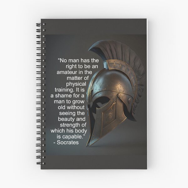 Item preview, "No man has the right..." Socrates Quote designed and sold by Glenn Slingsby.