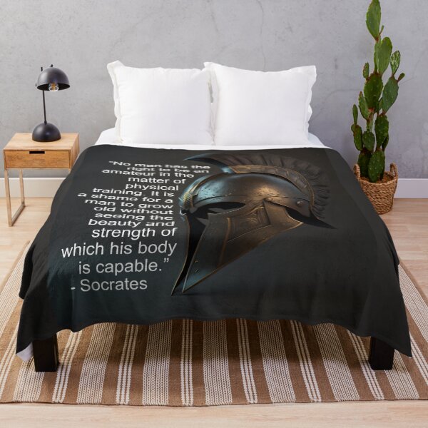 Item preview, "No man has the right..." Socrates Quote designed and sold by Glenn Slingsby.