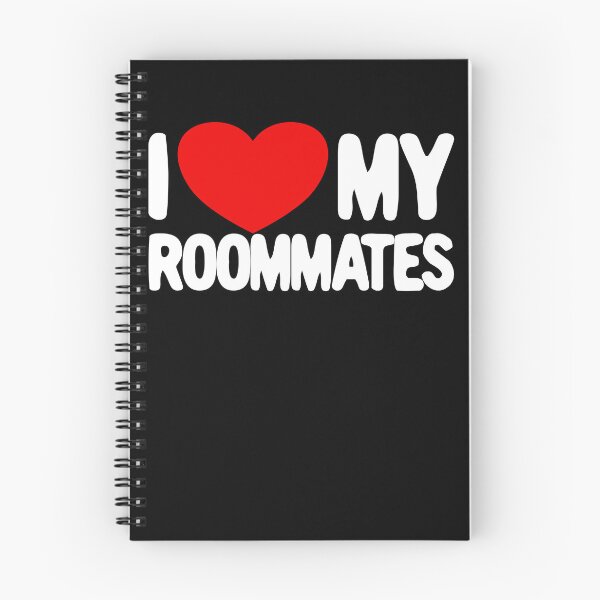 Item preview, I Love My Roommates Red Heart I Love My Roommates Gear designed and sold by DynamicDesign.