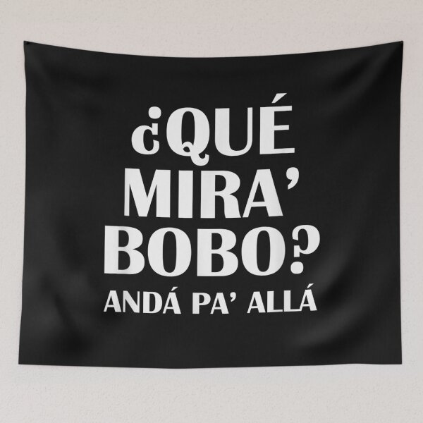 Item preview, Que mira bobo, funny saying and viral meme from Argentina T-Shirt designed and sold by Baron-Hagen.